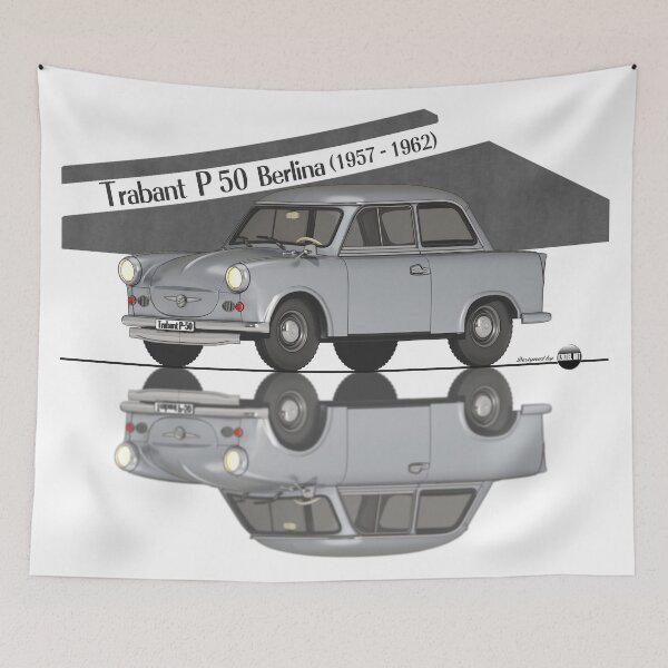 Item preview, Trabant P50 Silbergrau Farbe (1957–1962) – The icon of the East designed and sold by Azaziel.