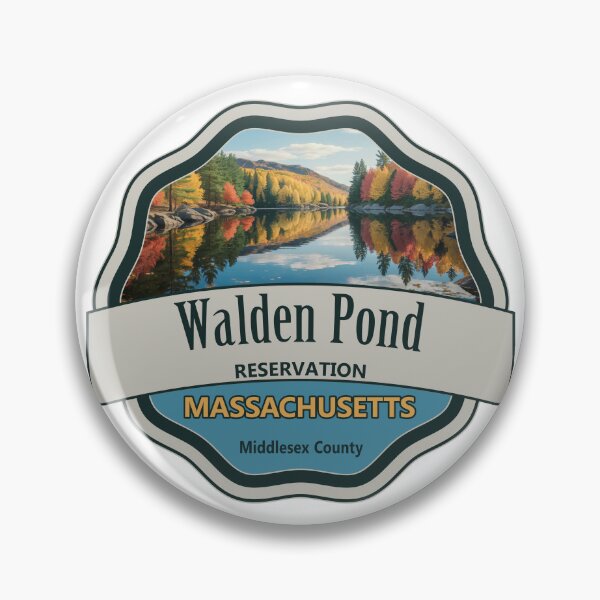 Artikelvorschau, Walden Pond State Reservation, Middlesex County, Massachusetts entworfen und verkauft von Wanderful-roads.