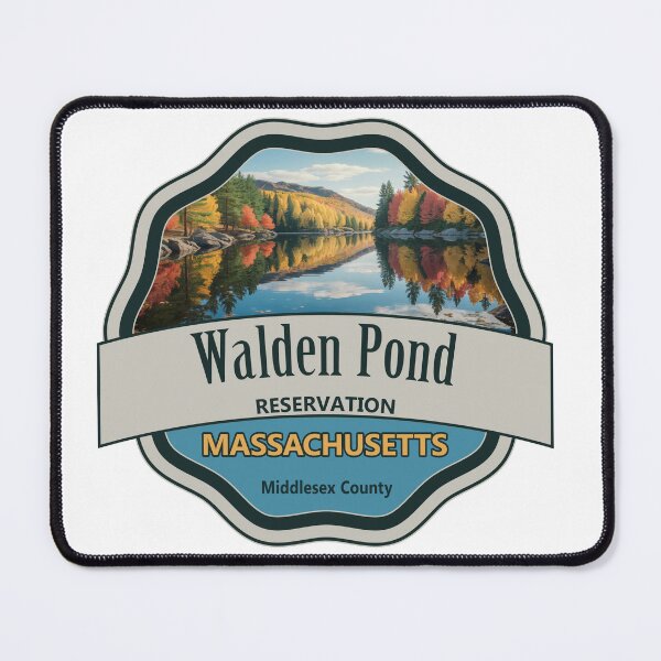 Item preview, Walden Pond State Reservation, Middlesex County, Massachusetts designed and sold by Wanderful-roads.