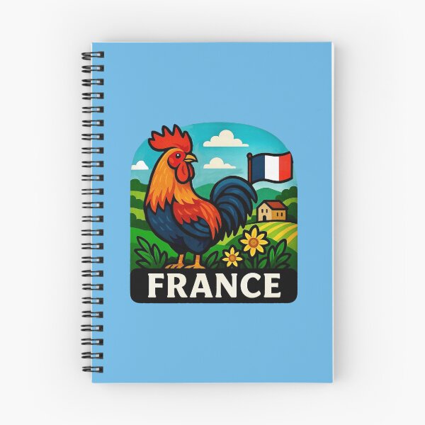 Item preview, France - Gallic Rooster with Sunflowers & French Farmhouse designed and sold by Myra365Art.