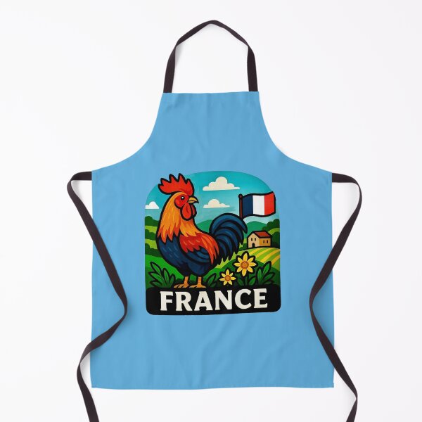 Item preview, France - Gallic Rooster with Sunflowers & French Farmhouse designed and sold by Myra365Art.