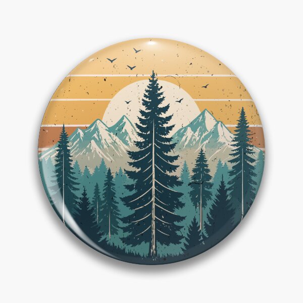 Item preview, Forest T-Shirt – Minimal Nature Aesthetic Tee for Hikers, Campers & Tree Lovers designed and sold by PixelCraftBD.