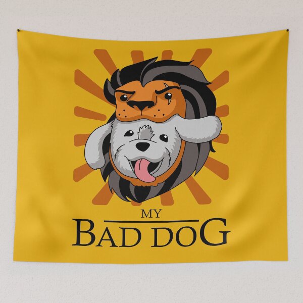 Item preview, My bad dog  designed and sold by BananaPrints.