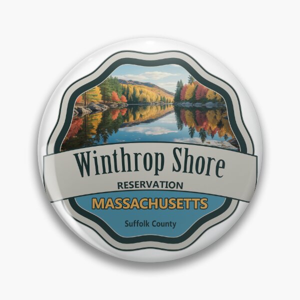 Item preview, Winthrop Shore Reservation, Suffolk County, Massachusetts designed and sold by Wanderful-roads.