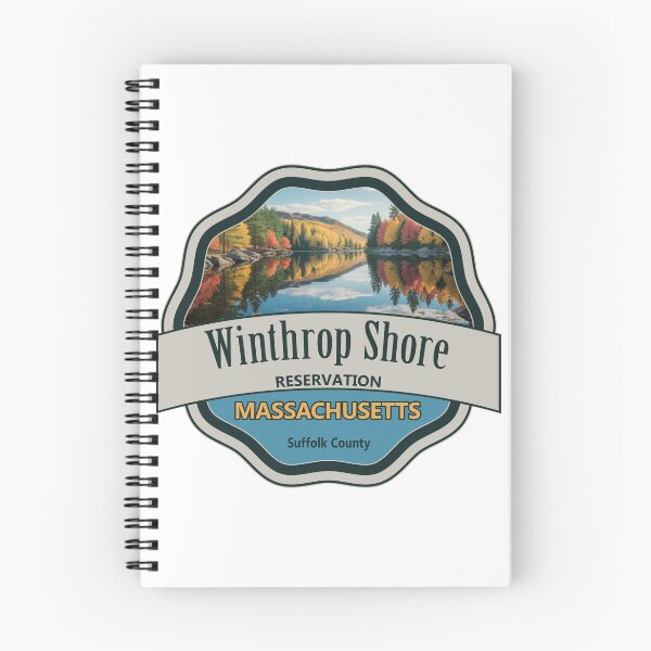 Item preview, Winthrop Shore Reservation, Suffolk County, Massachusetts designed and sold by Wanderful-roads.