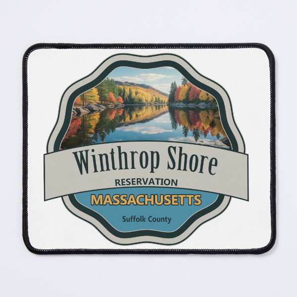 Item preview, Winthrop Shore Reservation, Suffolk County, Massachusetts designed and sold by Wanderful-roads.