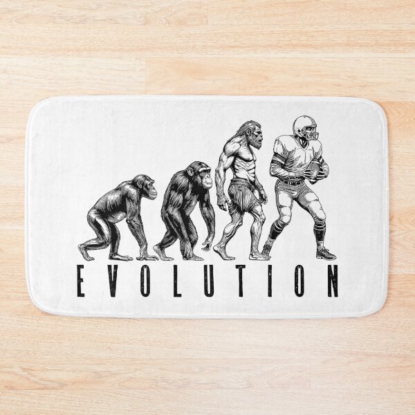 Item preview, American Football Player Evolution Funny Man Ape Caveman designed and sold by GrandeDuc.