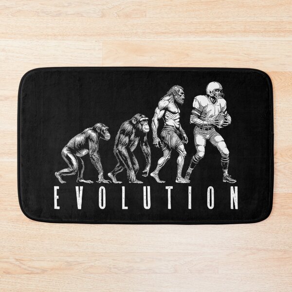 Item preview, American Football Player Evolution Funny Man Ape Caveman designed and sold by GrandeDuc.