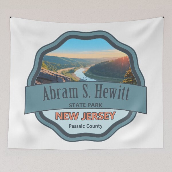 Item preview, Abram S. Hewitt state forest, Passaic County, New Jersey designed and sold by Wanderful-roads.