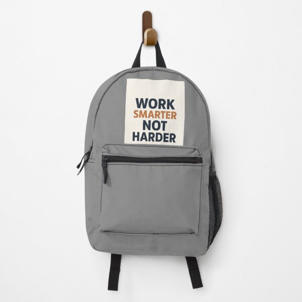 Item preview, Work Smarter Not Harder Motivational Quote designed and sold by SHINEMUZ.