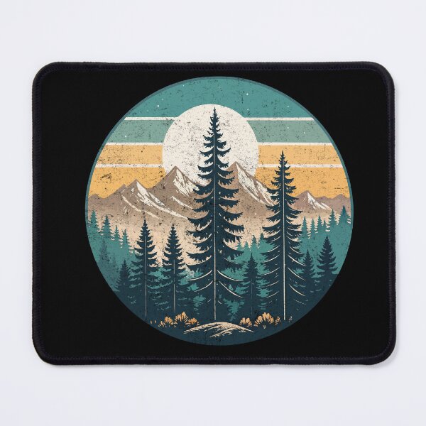 Item preview, Forest T-Shirt – Moody Hiking & Nature Tee for Outdoor Explorers and Wilderness Wanderers designed and sold by PixelCraftBD.
