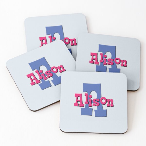 Item preview, A is for Alison, Girl's/Woman's Name and Initial  designed and sold by CharlottePlaceArt.
