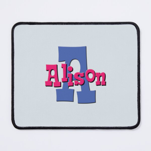 Item preview, A is for Alison, Girl's/Woman's Name and Initial designed and sold by CharlottePlaceArt.