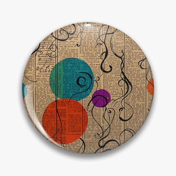 Item preview, Old newspapers, collage, abstraction, color art designed and sold by artdragongift 15.