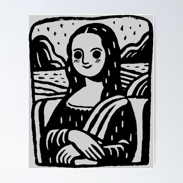 Item preview, Mona Lisa designed and sold by TEOSEF.