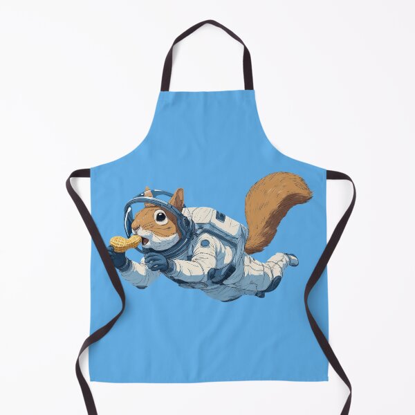 Item preview, Astronaut Squirrel Eating a Peanut-1 designed and sold by SamartkitDesign.
