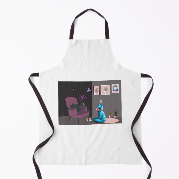 Item preview, Cat person sitting in a room. designed and sold by Spiral Elixir.