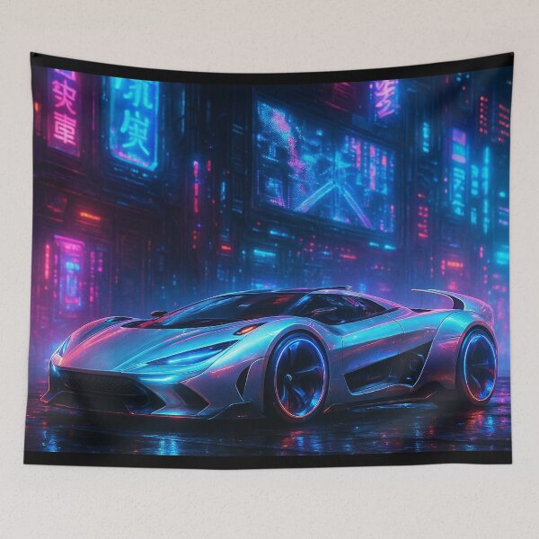 Item preview, Cyberpunk Supercar Masterpiece designed and sold by kiwiartyfarty.