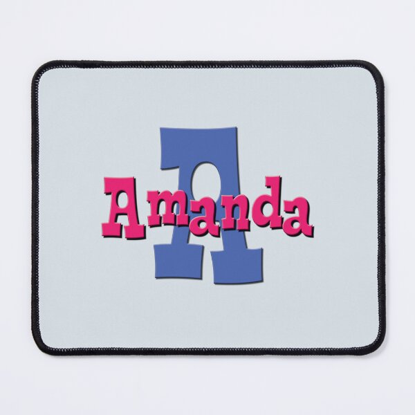 Item preview, A is for Amanda, Girl's/Woman's Name and Initial designed and sold by CharlottePlaceArt.