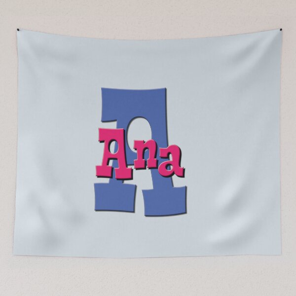 Item preview, A is for Ana, Girl's/Woman's Name and Initial  designed and sold by CharlottePlaceArt.