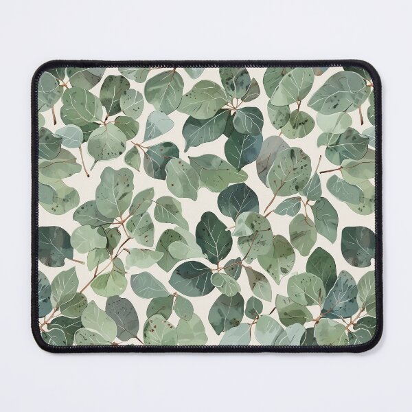 Item preview, Green Leaves Pattern designed and sold by CoolPixels.