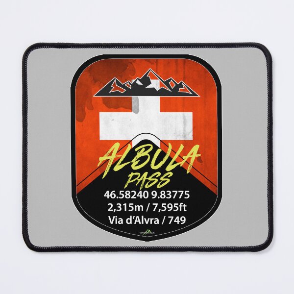 Item preview, Albula Pass Albulapass Switzerland Alps Motorcycle Sticker TShirt 01 designed and sold by OuterShellUK.