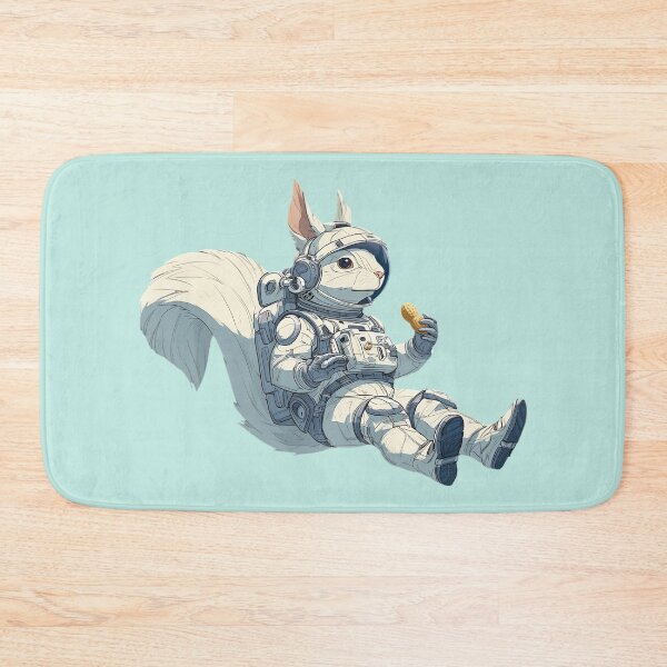 Item preview, Astronaut Squirrel Eating a Peanut-3 designed and sold by SamartkitDesign.