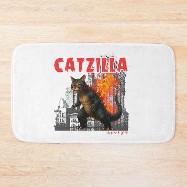 Item preview, CATZILLA - The Feline Kaiju Attack! designed and sold by KENGMODE.