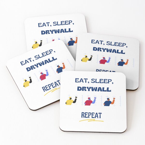 Item preview, Eat, Sleep,drywall, repeat  designed and sold by TriForceDesign.