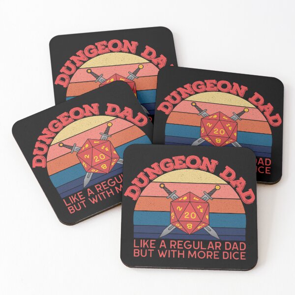 Item preview, Dungeon Dad, Like a regular Dad but with more dice designed and sold by MartCrafted.
