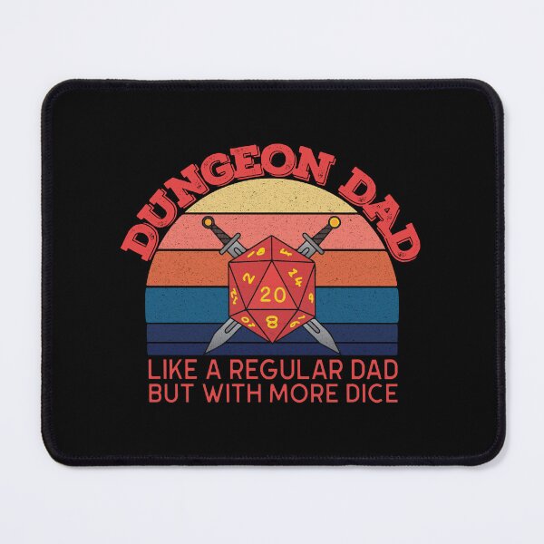 Item preview, Dungeon Dad, Like a regular Dad but with more dice designed and sold by MartCrafted.
