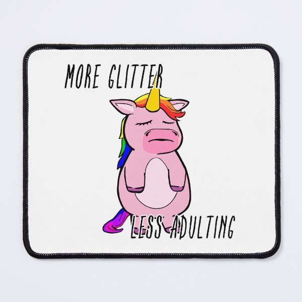 Item preview, Less Adulting Unicorn designed and sold by Batmantis275.