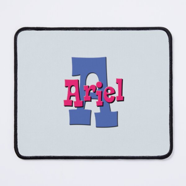 Item preview, A is for Ariel, Girl's/Woman's Name and Initial designed and sold by CharlottePlaceArt.