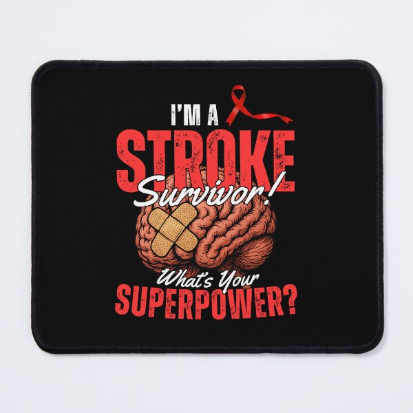 Item preview, I'm A Stroke Survivor! What's Your Superpower? designed and sold by Simple429.