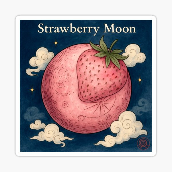 Artikel-Vorschau von Strawberry Moon – So nah wie fern, designt und verkauft von DianaAlunaImage.