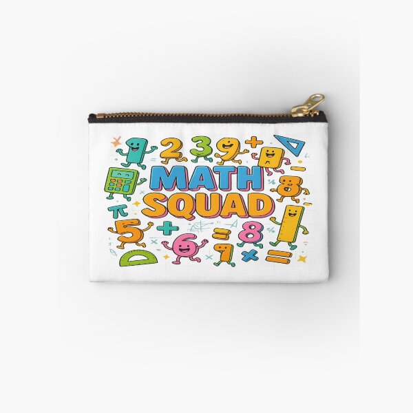Item preview, Math Squad – Fun Back to School Design for Kindergarten & Pre-K Teachers designed and sold by Rajasekar.