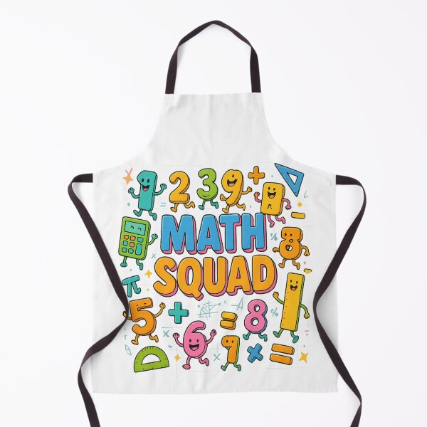 Item preview, Math Squad – Fun Back to School Design for Kindergarten & Pre-K Teachers designed and sold by Rajasekar.