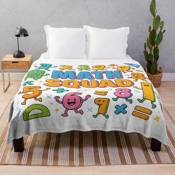 Item preview, Math Squad – Fun Back to School Design for Kindergarten & Pre-K Teachers designed and sold by Rajasekar.