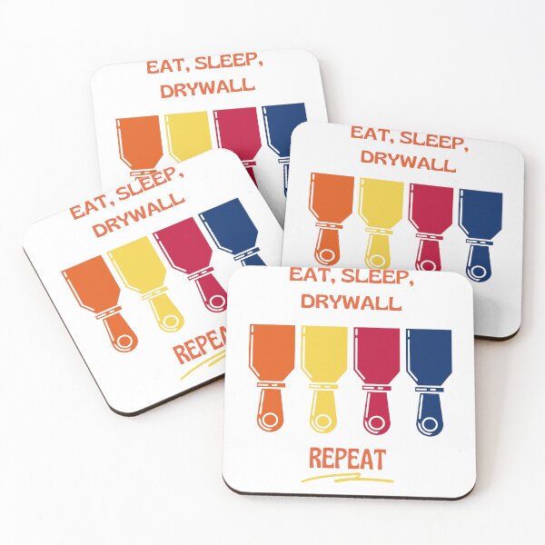 Item preview,  Drywall, Eat, Sleep, Repeat designed and sold by TriForceDesign.