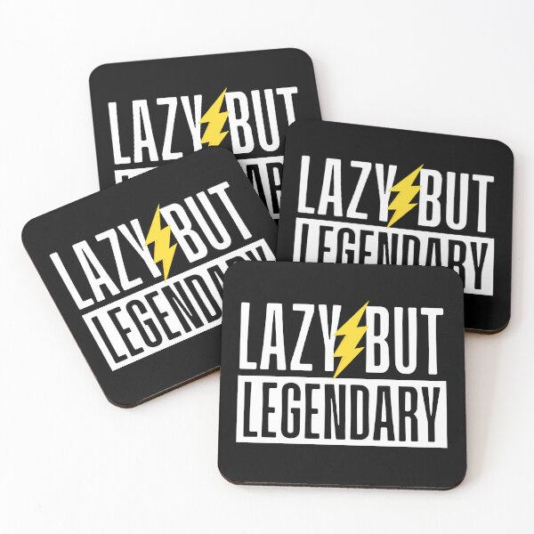 Item preview, Lazy But Legendary designed and sold by The magic  Yellow bus.