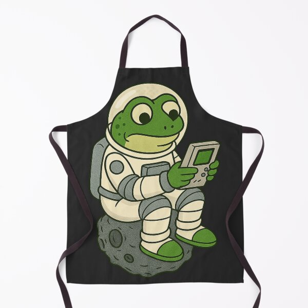 Item preview, Gamer Frog Astronaut – Cute Space Frog with Game Console designed and sold by starcupzz.