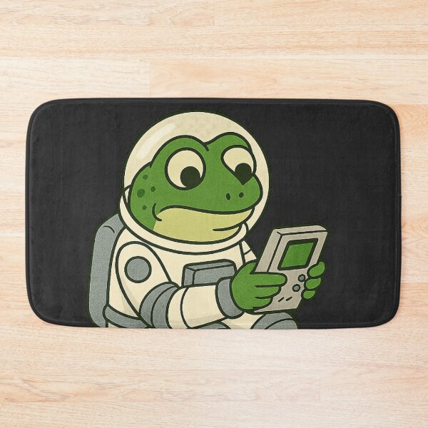 Item preview, Gamer Frog Astronaut – Cute Space Frog with Game Console designed and sold by starcupzz.