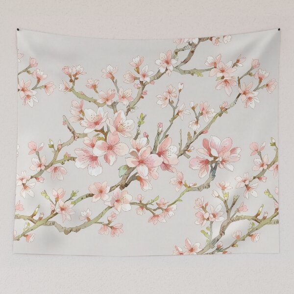 Item preview, Almond Flowers designed and sold by CoolPixels.