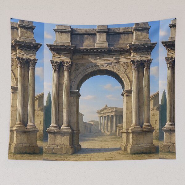 Item preview, Arch of the Sergii in Pula Croatia designed and sold by KAI-Studio.
