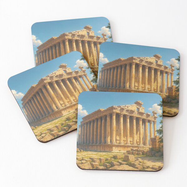 Item preview, Temple of Bacchus in Baalbek designed and sold by KAI-Studio.