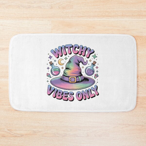 Item preview, Witchy Vibes Only – Cute Pastel Witch Hat & Potions Halloween Aesthetic Design designed and sold by Aknarin Thika.
