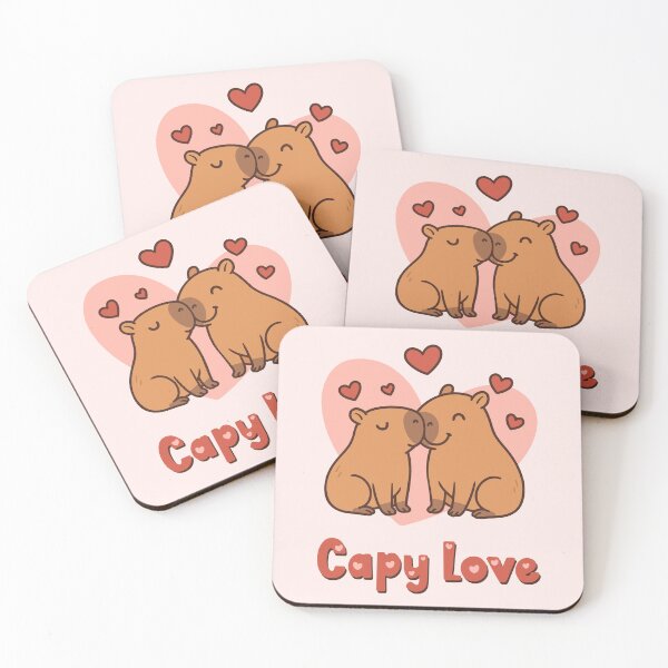 Item preview, Capy love designed and sold by RatArt Designs.
