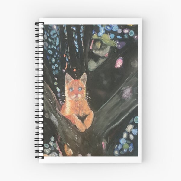 Item preview, Cat in a tree surrounded by leafs shining from the sun,and shadows  designed and sold by Jacinta hunt.