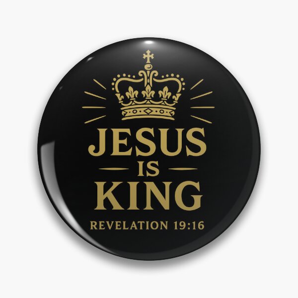 Artikelvorschau, Jesus ist König entworfen und verkauft von Kingdom Content.
