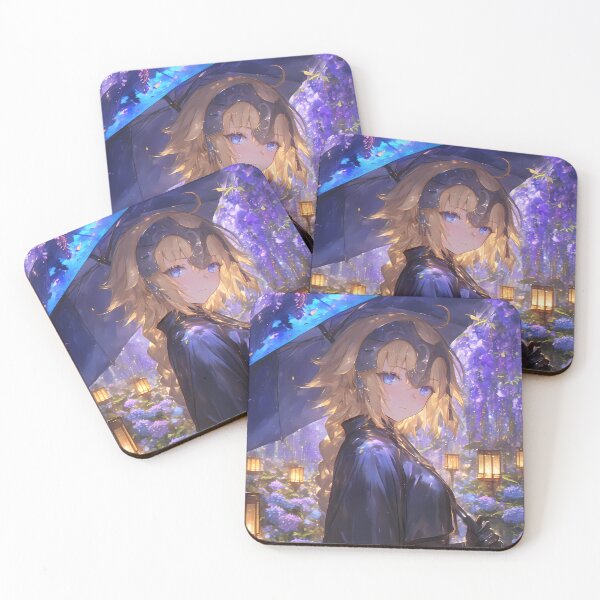 Item preview, Fate Grand Jeanne dArc FateGrandOrder Anime Wisteria Umbrella Armor Glow designed and sold by mildaclairmo.